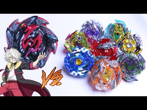 HELL SALAMANDER vs ALL RBV10 | Beyblade Burst Super Z Chouzetsu ベイブレードバースト 超ゼツ