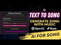 Text to song generation with vocals  music app using generative ai