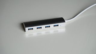 Deltaco 4 Port USB 3.0 Hub • UH-484 • Quick Unboxing and Testing • No Talking