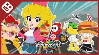 Dash Food Diner | Mario Kart World Animation screenshot 4