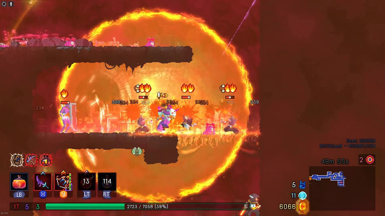 Dead Cells - Forgotten Sepulchre, Very Hard Mode (2BSC)