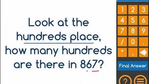 [2.NBT.1-1.0] Three digits - Common Core Standard