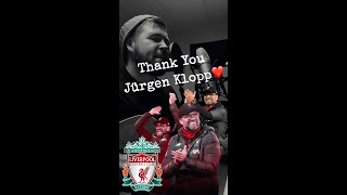 Thank You Jürgen Klopp