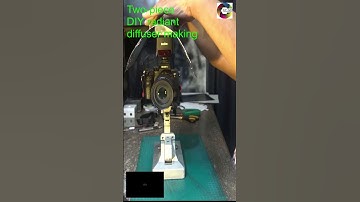 Two piece DIY radiant diffuser making #shorts #macrophotography