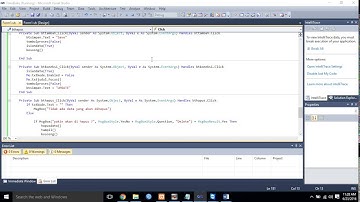 Modul Lanjutan Pemanggilan Procedure pada aplikasi sederhana Pemograman Visual II