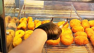 당일생산 당일판매 입안에서 살살녹는 용문시장 경성꽈배기/Donat Korea/हॉट डॉग/ドーナツ/street food in korea