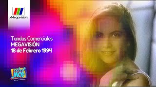 Tanda Comercial Megavisión 18 De Febrero 1994