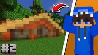 ZBUDOWAŁEM SWÓJ DOMEK MINECRAFT SURVIVAL #2
