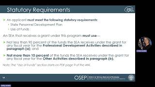 2026 State Personnel Development Grants Program (SPDG) Grant Competition Applicant Orientation