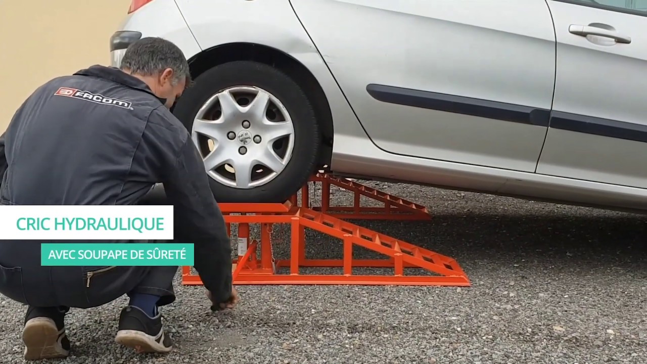 Rampe d'accès nasselle voiture hebep lattform de AREBOS - Présentation  client du produit 