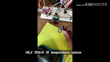 Arduino Infrared Temperature Sensor with 0.96" OLED display