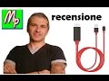 Recensione  cavo adattatore HDMi Lenuo 2 m MHL micro USB a HDMI 1080p HDTV TV