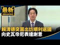 賴清德訪問史瓦帝尼