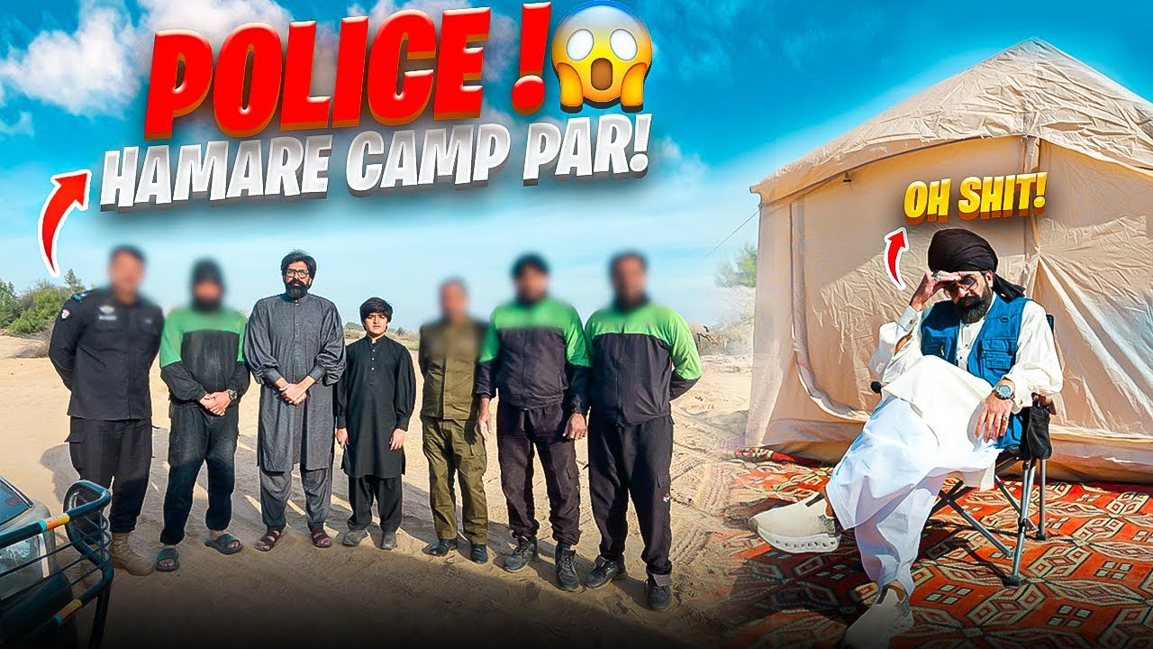 Police Hamare Camp Par 😳 | Cholistan Adventure | Faisal Lali Vlogs