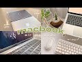 🌿 macbook air M1 unboxing & setup | things to test first + macbook pro comparison (silver vs gray)