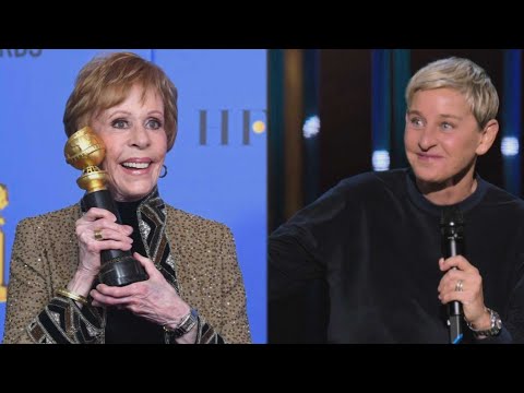 Ellen DeGeneres to Receive Carol Burnett Award at 2020 Golden Globes - Go Inside Her AMAZING Career