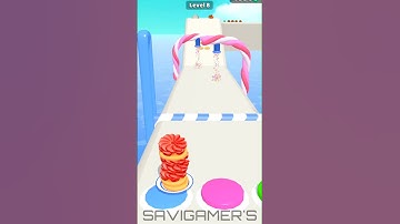 Pancake run (lvl 7-8) | mini games #shorts #Androidgames #iOSgames