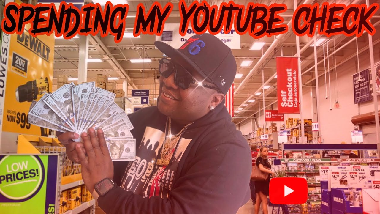 Youtube. Check SPENDING MY YOUTUBE CHECK🤑💰 - YouTube