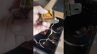 Mengganti trafo di crossover 2way rakitan.