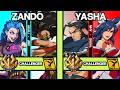 2XKO ▰ ZANDO (Akali-Jinx) vs YASHA (Yasuo-Ahri) ▰ 2XKO Pro Replays