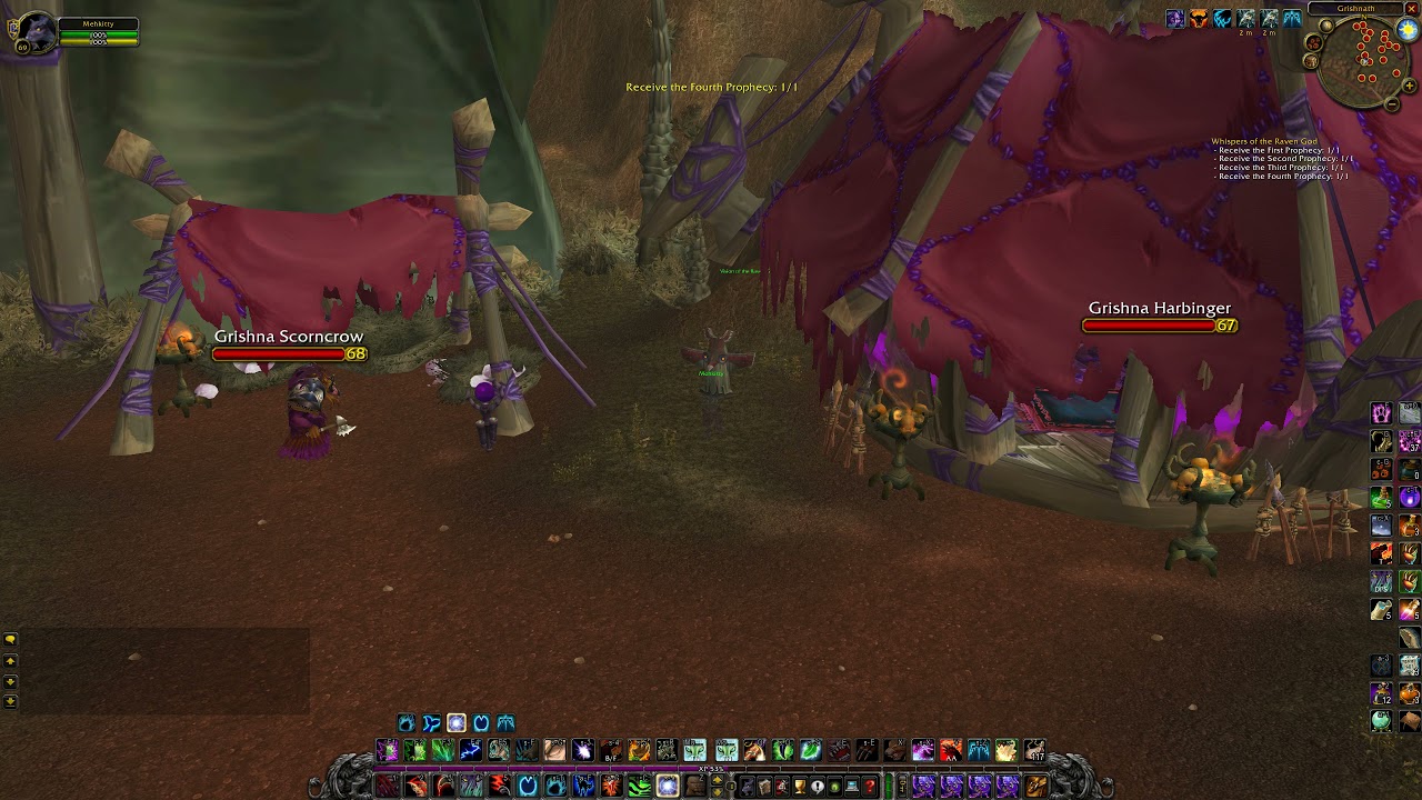 The Fourth Prophecy Location @ Grishnath, WoW TBC