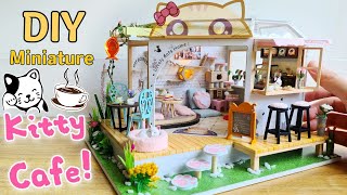 DIY Miniature Kitty Café (Hongda)