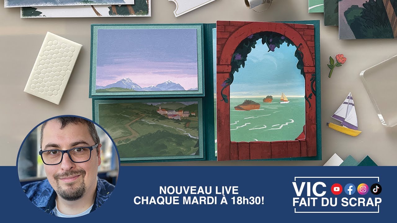 [Tuto Scrap] Carnet de voyage pour les vacances (20 photos)