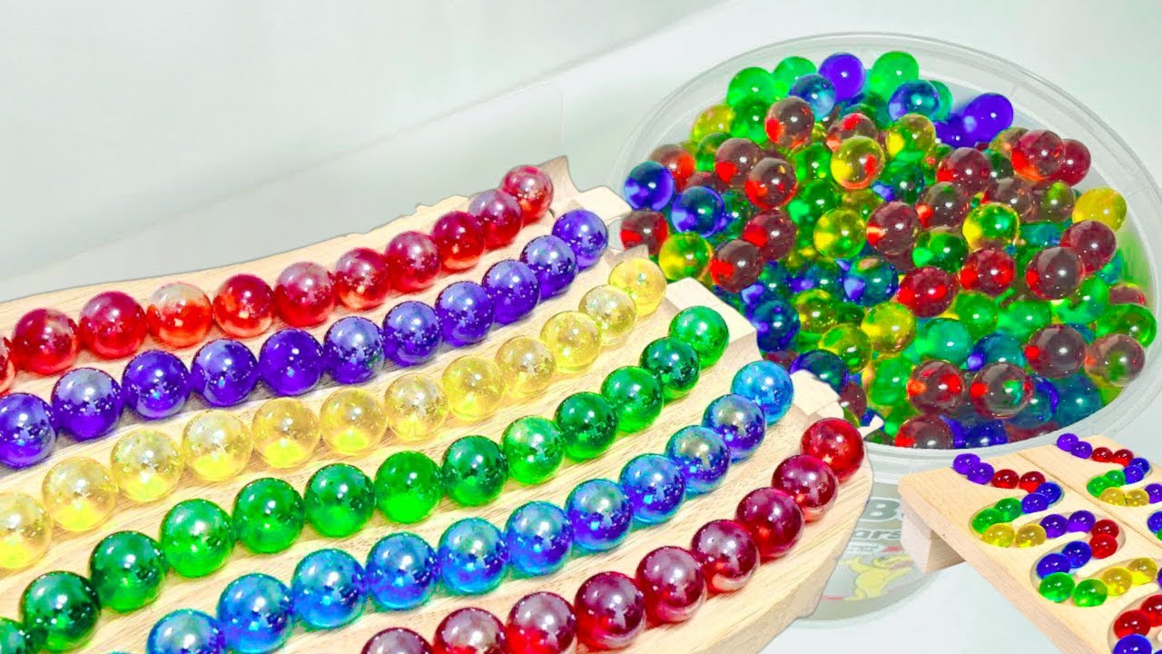 Marble Run ASMR Race ☆ HABA Slope &Dump Truck Excavator Ambulance Forklift Garbage Truck Tractors#12