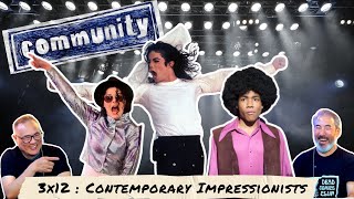 *COMMUNITY* | Both Michael Jacksons? | 3x12 - Contemporary Impressionists  😂 #reaction