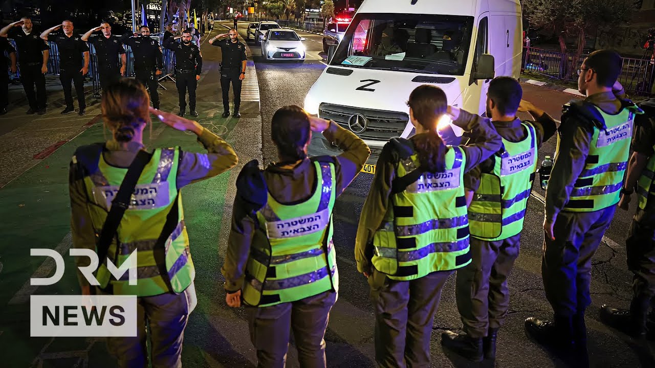 BREAKING NEWS: Convoy Brings Bodies of Deceased Hostages at Tel Aviv's Forensic Institute | AH1N