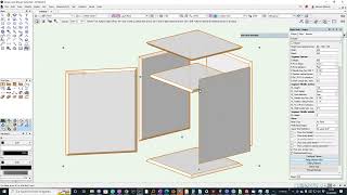 Bevelled edges for fronts in ElementsCAD for Vectorworks