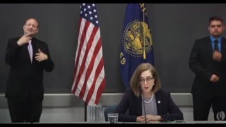 Gov. Kate Brown announces new coronavirus metrics for school reopenings