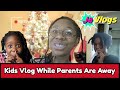 Kids Vlogs While Parents Are Away 😱 Vlogmas Day 8 | 2017 | JaVlogs