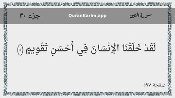 095 - سورة التين - Surah: At-Tin - Maher Al Mueaqly ماهر المعيقلي