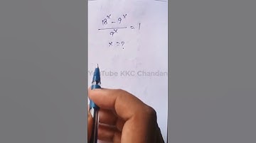 Exponential Equation solve for x? #maths #exponentialequation #shorts  #mathstricks