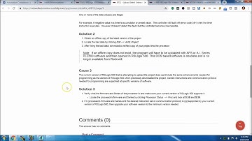 RSLogix 500 Compiler Issue Fix  - Several Examples In This Video
