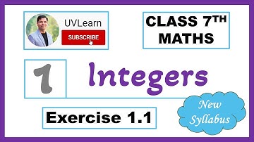 Class 7 Maths Chapter 1: Integers (Exercise 1.1) * Q. 1 to 4 * Easy Solution