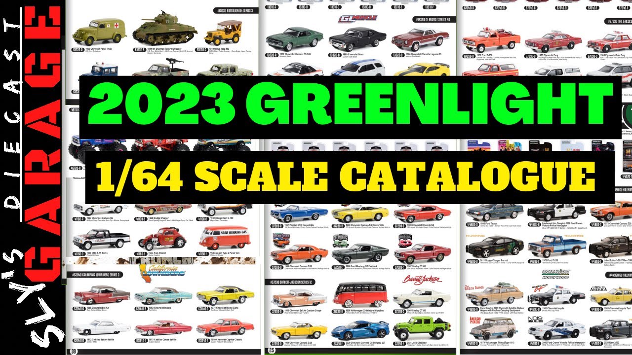 Quick Preview To All New 2023 Greenlight 1/64 Scale Cars