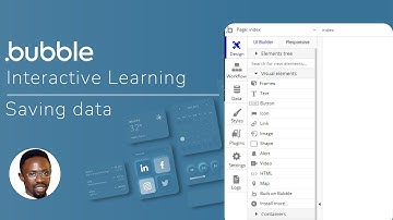 bubble.io Interactive Learning - Saving data - Lesson 1