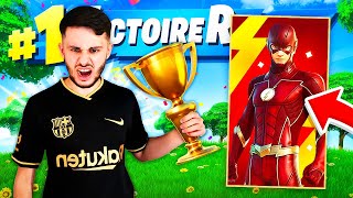 Je Débloque Le Skin Flash En Tournoi Sur Fortnite Incroyable