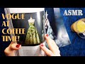ASMR | Whispered Vogue Part 2 at Coffee Time! Reading & Magazine Browsing