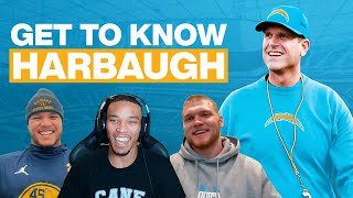 NFL Players Share what Chargers Head Coach Jim Harbaugh is really like: Hutchinson, Corum, St. Brown