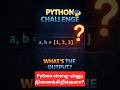 Python Unpacking Error Explained in Tamil | Q56 #shorts #shortsfeed