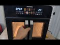 Fritadeira Airfryer Mondial. Defeito, no interruptor da porta.