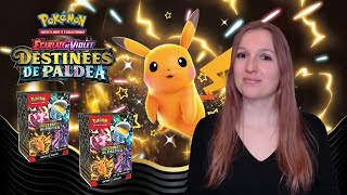 POKEMON Destinées de Paldea - Pika pika! Ouverture de 2 Bundles