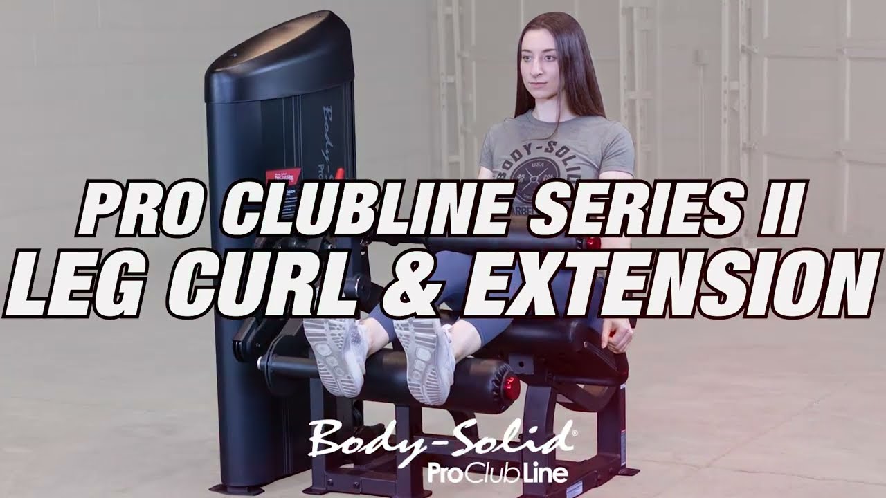 Experience Unparalleled Strength with the Body-Solid S2LECX Series 2 Leg Extension & Leg Curl!
