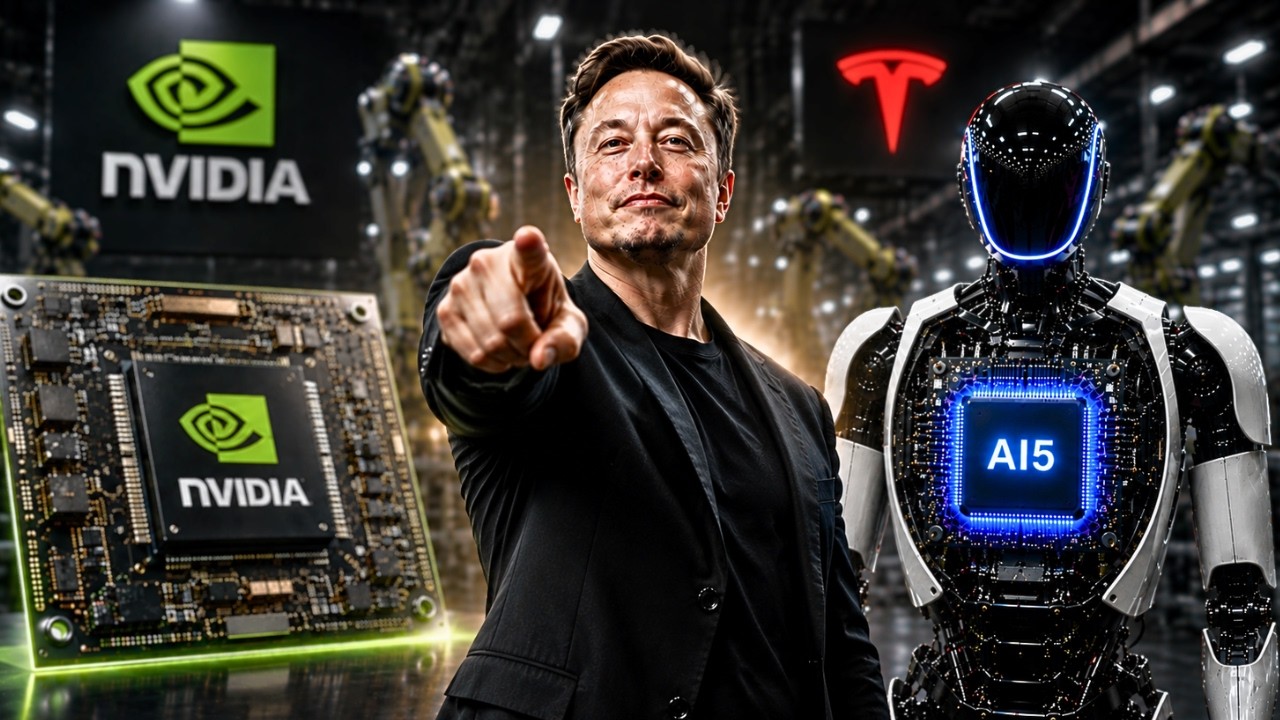 Nvidia's NEW PC Chip Is Here, But Tesla AI5 Is 40x Stronger – Game Over?