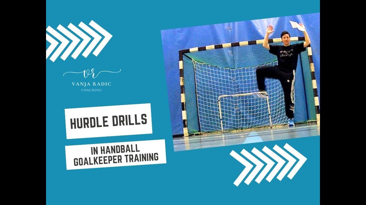 Handball Goalkeeper Training Hurdle Drills YouTube