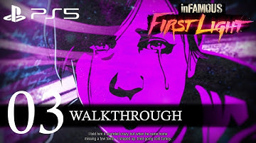 Infamous First Light Walkthrough Part 3 (No Commentary/Full Game)