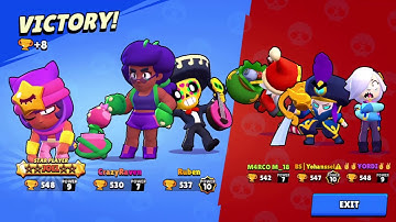 Brawl Stars Epic Wins With ROSA!! Hot Zone!